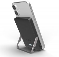 Powerbank (5.000mAh) mit Standfunktion schwarz