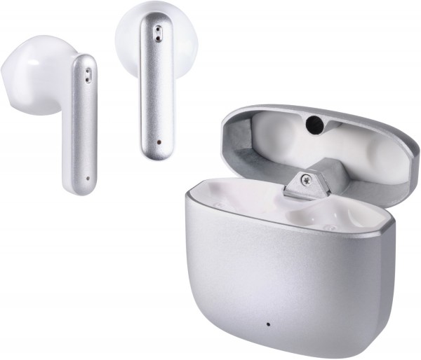 Metal Pair True Wireless Kopfhörer silber metallic