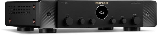 Stereo 70s Netzwerk-Receiver schwarz
