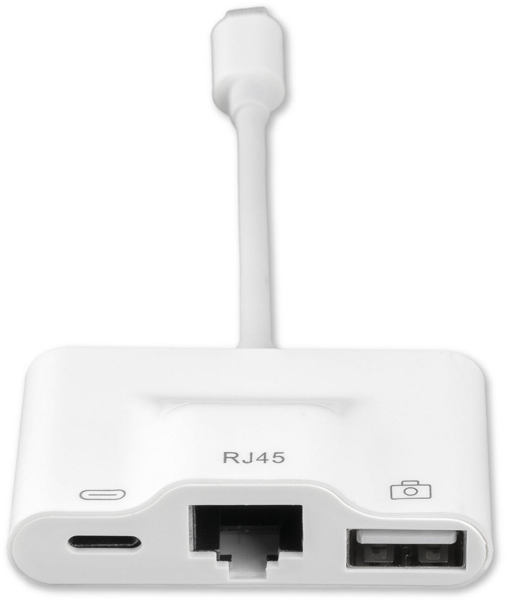 Image of 3in1 Hub Lightning > Ethernet