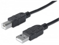 USB 2.0 St. > USB B St. (1,8m) schwarz