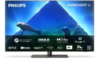 48OLED848/12 121cm (48") OLED-TV chrom, 4K Ultra HD, Smart-TV, DVB-T2/DVB-C/DVB-S2, Sprachsteuerung