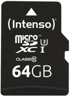 microSDXC Card Professional (64GB) Speicherkarte inkl. Adapter