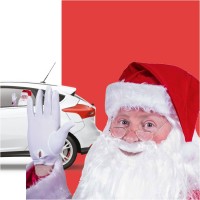 Fenstersticker Nikolaus