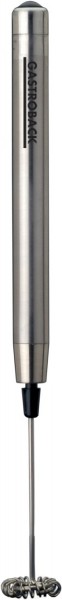 Latte Pen Milchaufschäumer silber