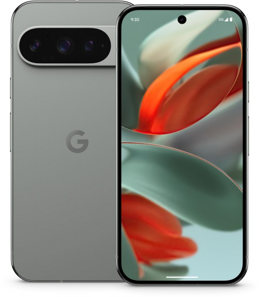 Pixel 9 Pro (128GB) Smartphone hazel, 16 GB RAM, 50 MP Kamera, 6,3 Zoll Display, 50,73 Std. Akku, 5G, Android