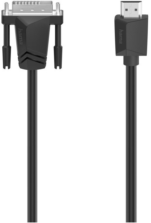 Video-Kabel (3m) DVI-Stecker>HDMI-Stecker schwarz
