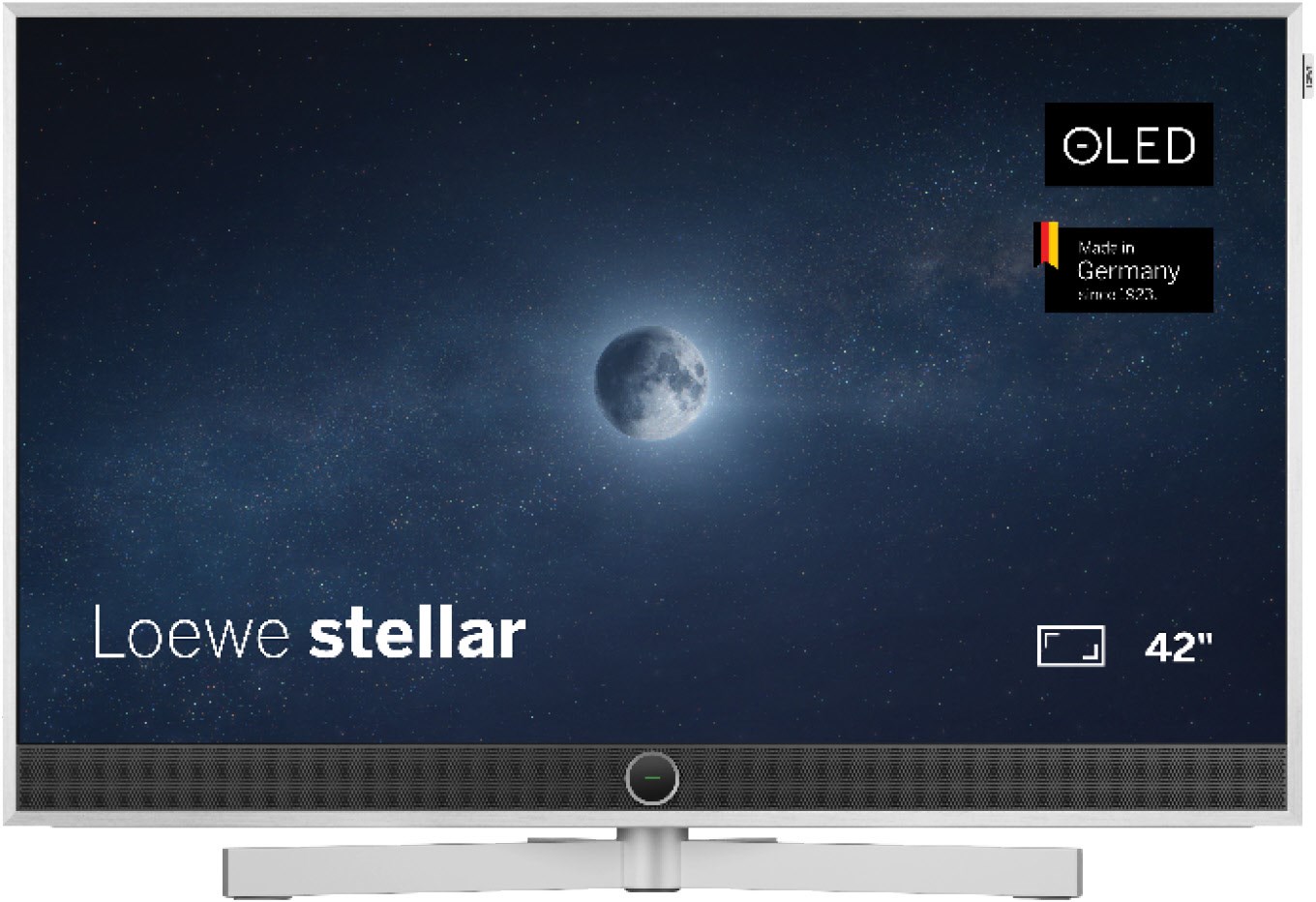 Image of stellar 42 dr+ (VIDAA OS) 106 cm (42") OLED-TV alu brushed/alu