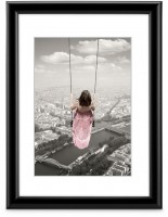 Kunststoffrahmen Swing 50x70cm schwarz