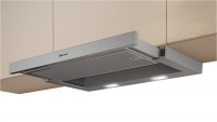 D46BR12X7 Flachschirm-Dunstabzugshaube silbermetallic