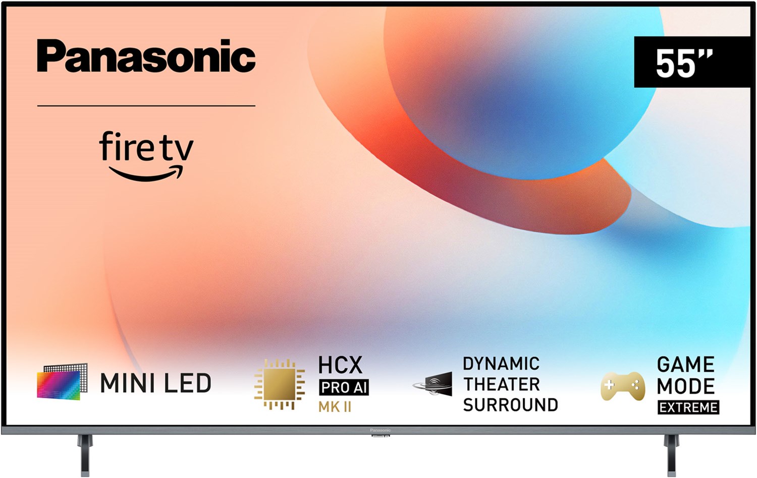 Panasonic TV-55W95AEG 139 cm (55") Mini LED-TV dark titanium