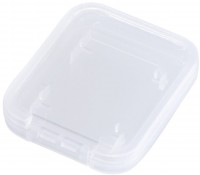 SD Slim Box Speicherkarten-Box für 1 Karte transparent