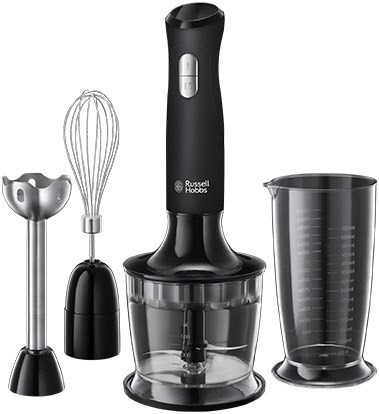 Matte Black 3-in-1 Stabmixer schwarz