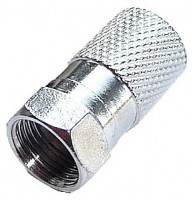 F 104 F-Stecker 7,2mm (2 Stück) schraubbar
