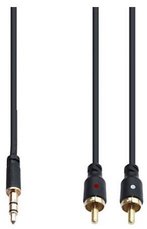 BS 113 S Klinke > Cinch (1,5m) schwarz