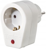 Steckdosenadapter weiß