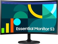 Essential Monitor S24D364GAU 59 cm (24") TFT-Monitor mit LED-Technik schwarz, Widescreen Full HD (1920x1080), 4 ms Reaktionszeit, gebogen