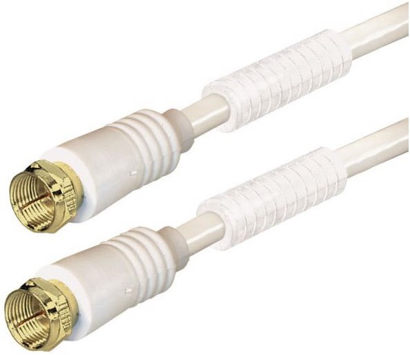FFASG 2,5m Antennenkabel weiß