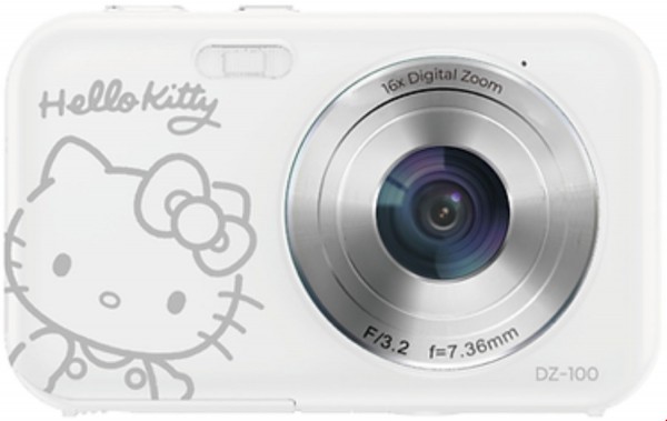 DZ-100 Hello Kitty Digitale Kompaktkamera weiß