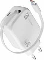 Retractable USB-C Lader GaN (30W) weiß
