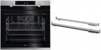 BPF55522V2 Einbaubackofen bestehend aus BPE55526BM + TR2LFV edelstahl/cleansteel