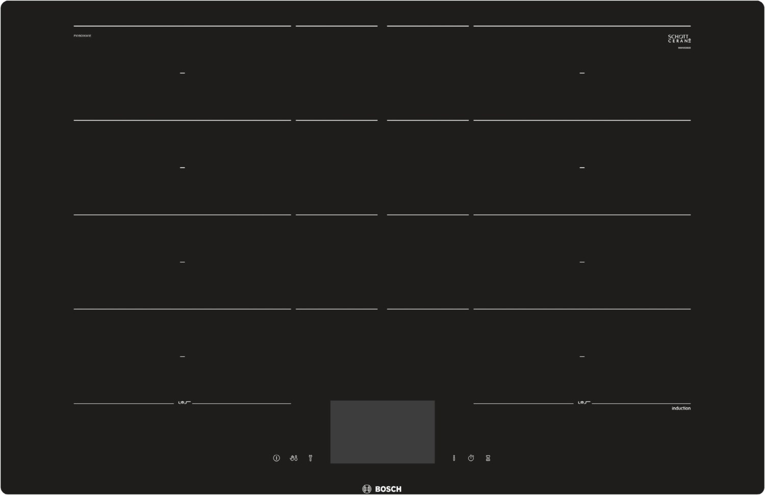 Image of PXY801KW1E Autark-Induktionskochfeld