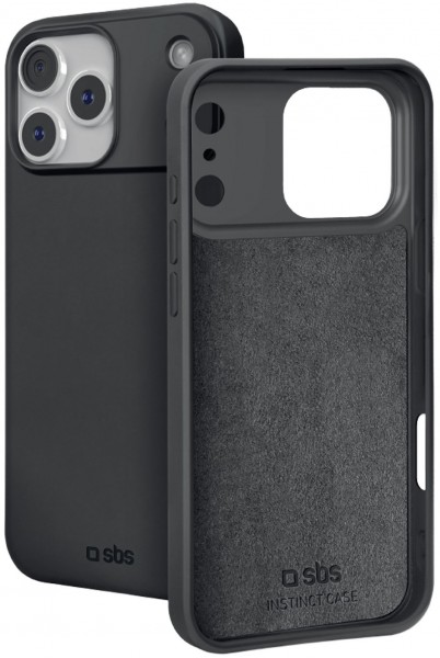 Instinct Cover für iPhone 17 Pro/18 Pro schwarz