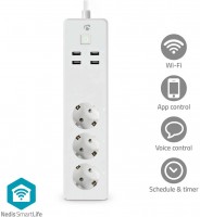 WIFIP312FWT Smart-Steckdosenleiste weiß