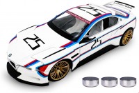 BMW 3.0 CSL Hommage R Diecast 1:24 Modellauto inkl. Knopfzellen weiß