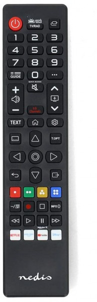 TVRC45LGBK Universalfernbedienung für LG schwarz