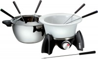 48615 Fondue Set edelstahl/schwarz