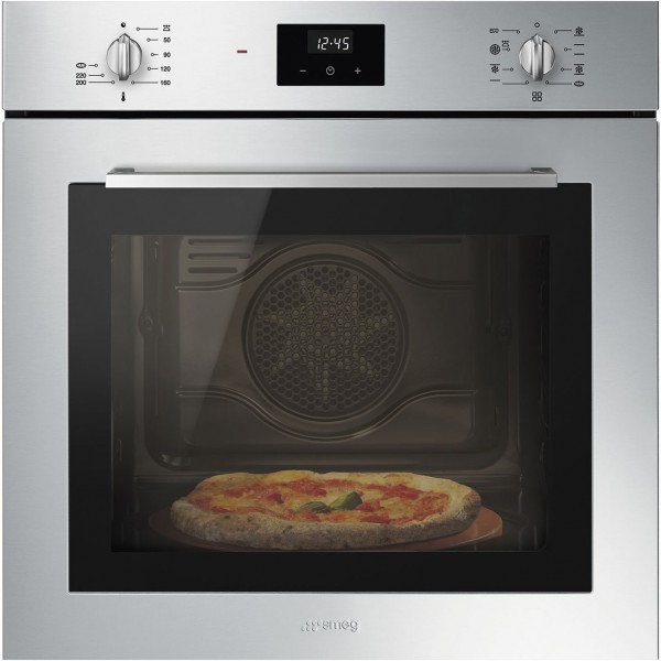 SF6400PZX Einbaubackofen edelstahl