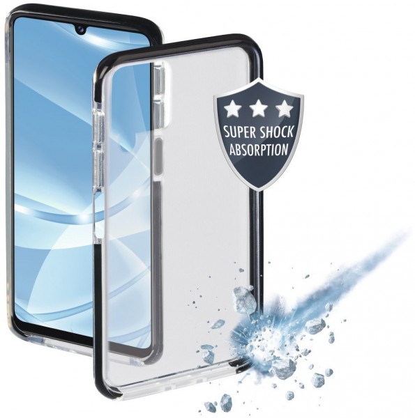 Cover Protector für Galaxy A12 schwarz/transparent