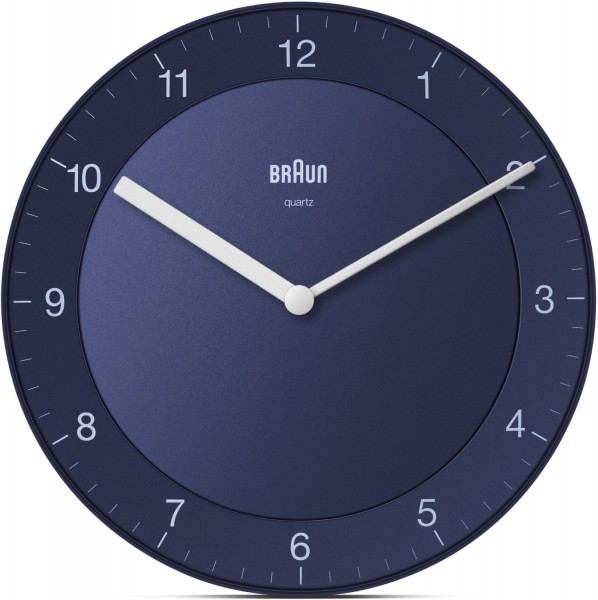 BC06BL Wanduhr blau