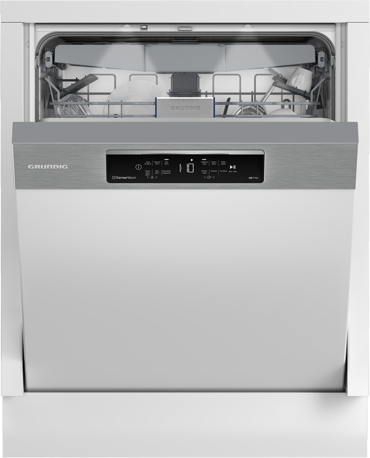 Image of GNSP4510XCW teilintegrierbarer 60 cm Geschirrspüler edelstahl
