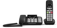 DL780 Plus Schnurlos + Schnurgebundenes Telefon schwarz