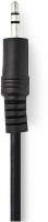 CAGP22000BK05 Klinkenkabel (0,5m) schwarz 3,5-mm-Stecker>3,5-mm-Stecker