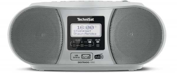 DigitRadio 1990 CD/Radio-System silber