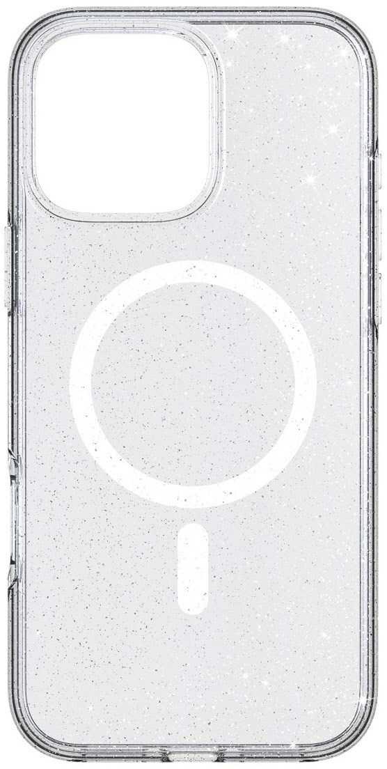 Mag Glitter Case für iPhone 16 Pro Max transparent