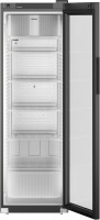 MRFvg 4011-20 Flaschenkühlschrank stahl/schwarz
