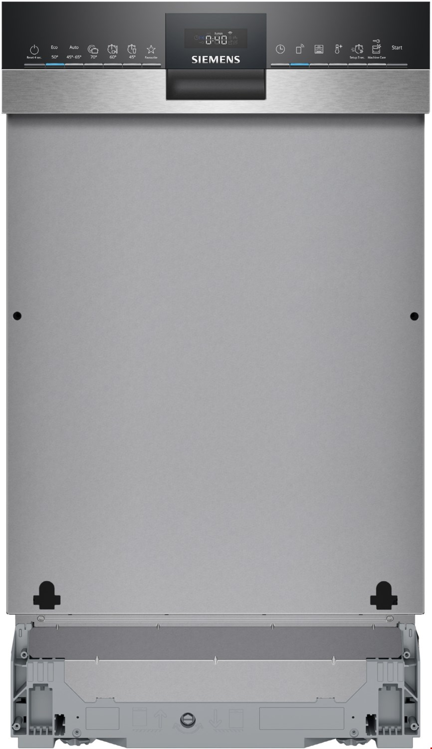 SR53ES25KE Einbau-Geschirrspüler teilintegriert 45 cm edelstahl