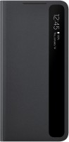 Clear View Cover für Galaxy S21+ 5G schwarz