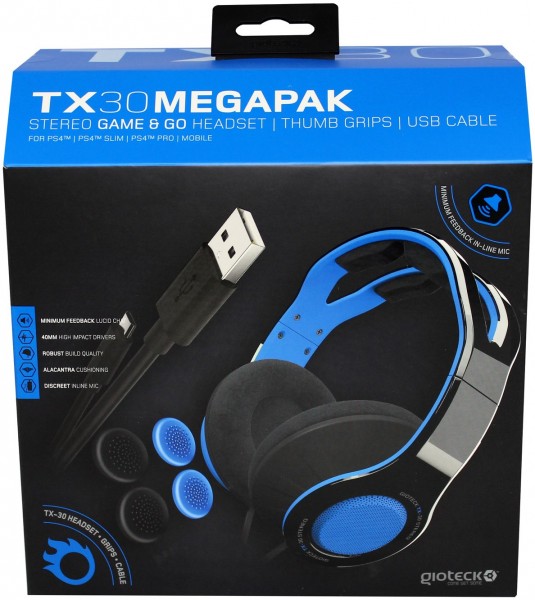 Gioteck Tx 30 Tx30 Headset Xbox One Gioteck TX30 Headset Megapack
