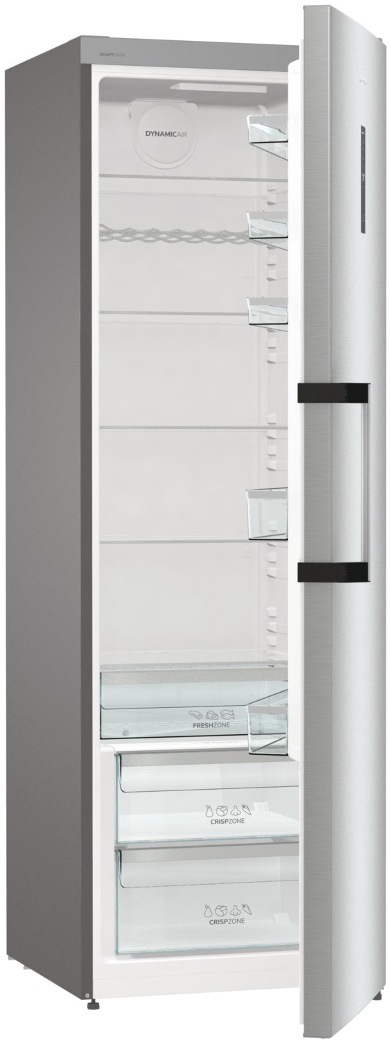 R619EES5 Standkühlschrank grau metallic