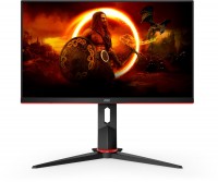 Q24G2A/BK 60 cm (24") Gaming Monitor schwarz/rot, Widescreen QHD (2560x1440), 1 ms Reaktionszeit
