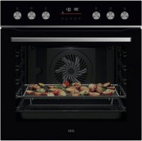 OA5PE42AB Einbau Elektro-Herd schwarz, 71 l, Pizza-Stufe, schnelles Vorheizen, Heißluftgrill, 59,5 cm breit, A+, Serie 5000