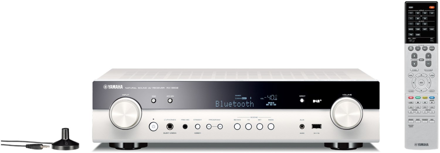 Yamaha RX-S602 AV-Receiver weiß | EURONICS