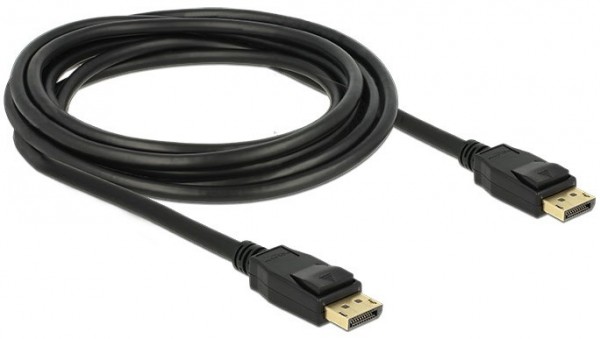 DisplayPort Kabel St. > St. 4K (3m) eingerastet schwarz