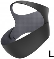 Schwangerschafts-Bauchband (L) schwarz