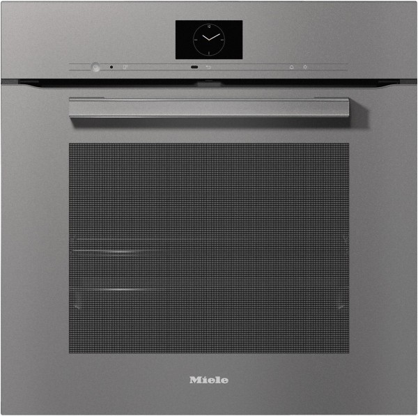 H 7660 BP Einbaubackofen graphitgrau, schnelles Vorheizen, pyrolytische Selbstreinigung, 59,5 cm breit, A+